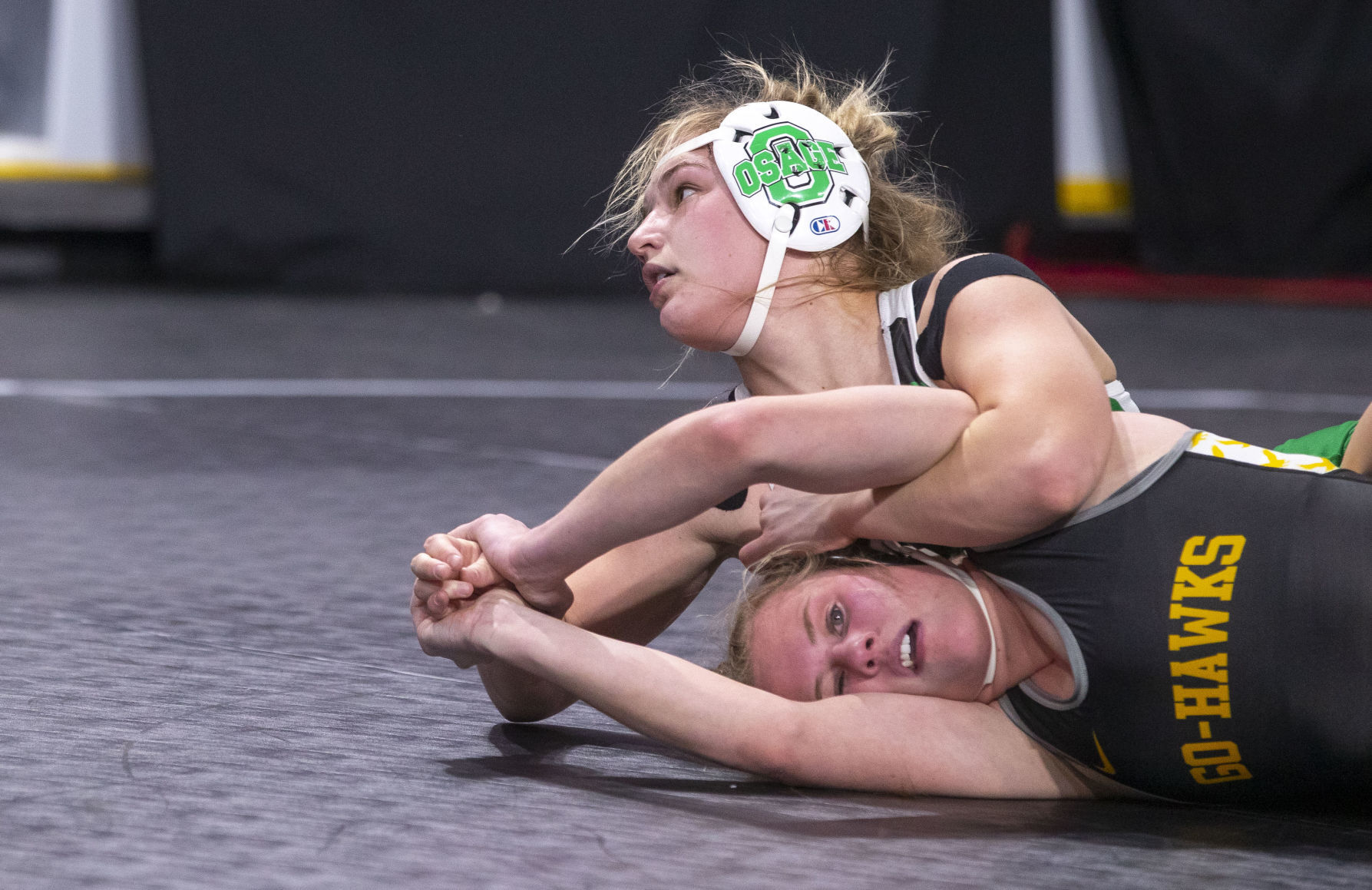 Girls State Wrestling Semi 10